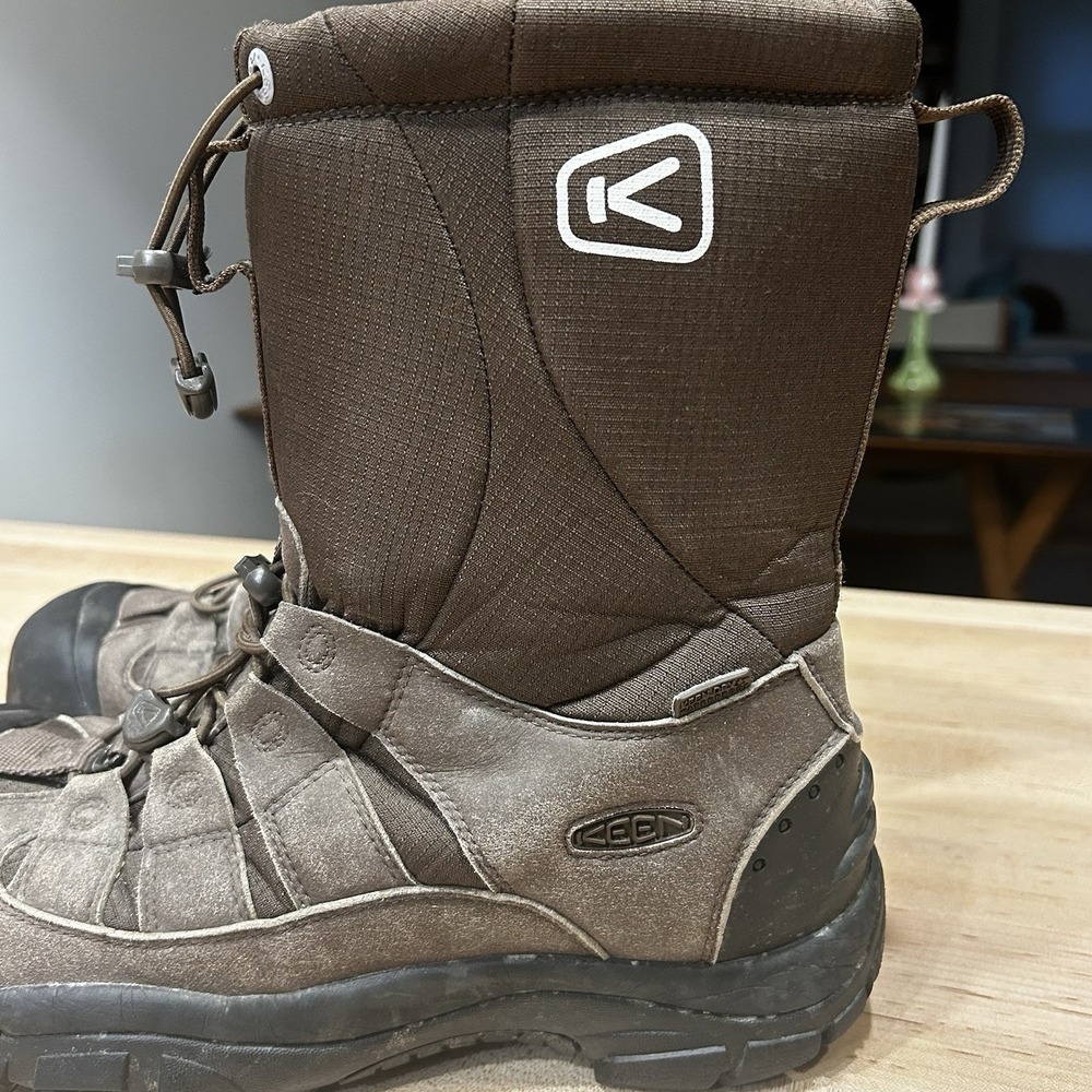 KEEN WINTERPORT LEATHER WATERPROOF WARM WINTER SNOW BOOT, Men's Size 9.5 - Picture 2 of 6